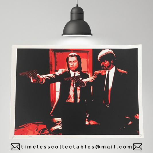Pulp Fiction Death NYC 2020 Original Signed Artist Proof With Certification