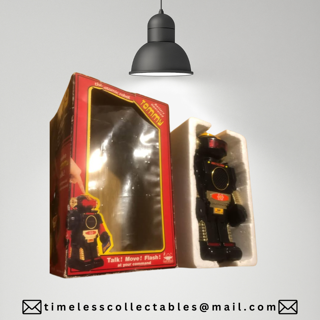 Vintage Tommy The Atomic Robot With Box