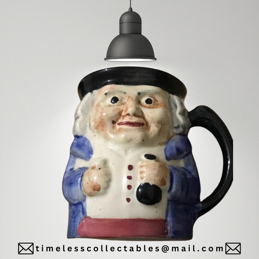 Antique Shorter & Son Hand-painted Character Toby Jug