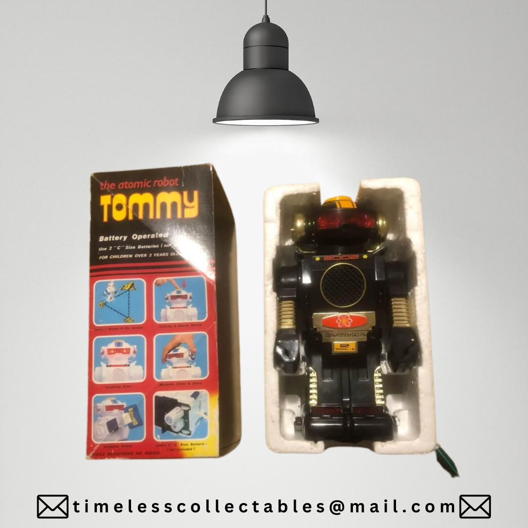Vintage Tommy The Atomic Robot With Box