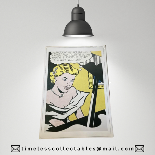 Original Vintage Pop Art Poster