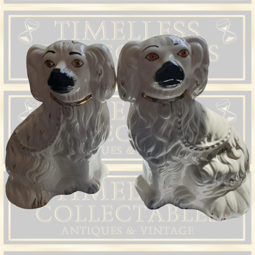 Vintage Pair Beswick Spaniel Dogs