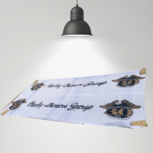 Vintage Harley-Davidson Owners Group Large Fabric Banners