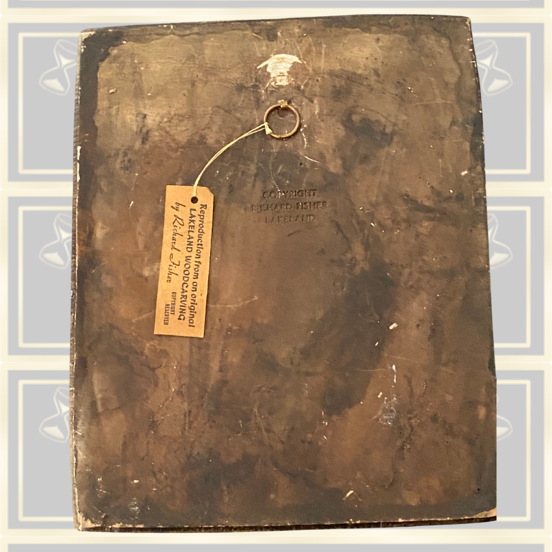 Vintage Richard Fisher Doe And Fawn Deer Chalk Ware