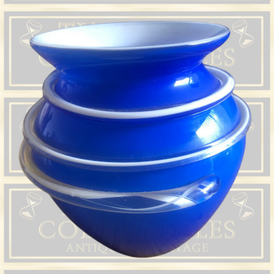 Vintage Murano Glass Vase By Gaetano Mazzucato