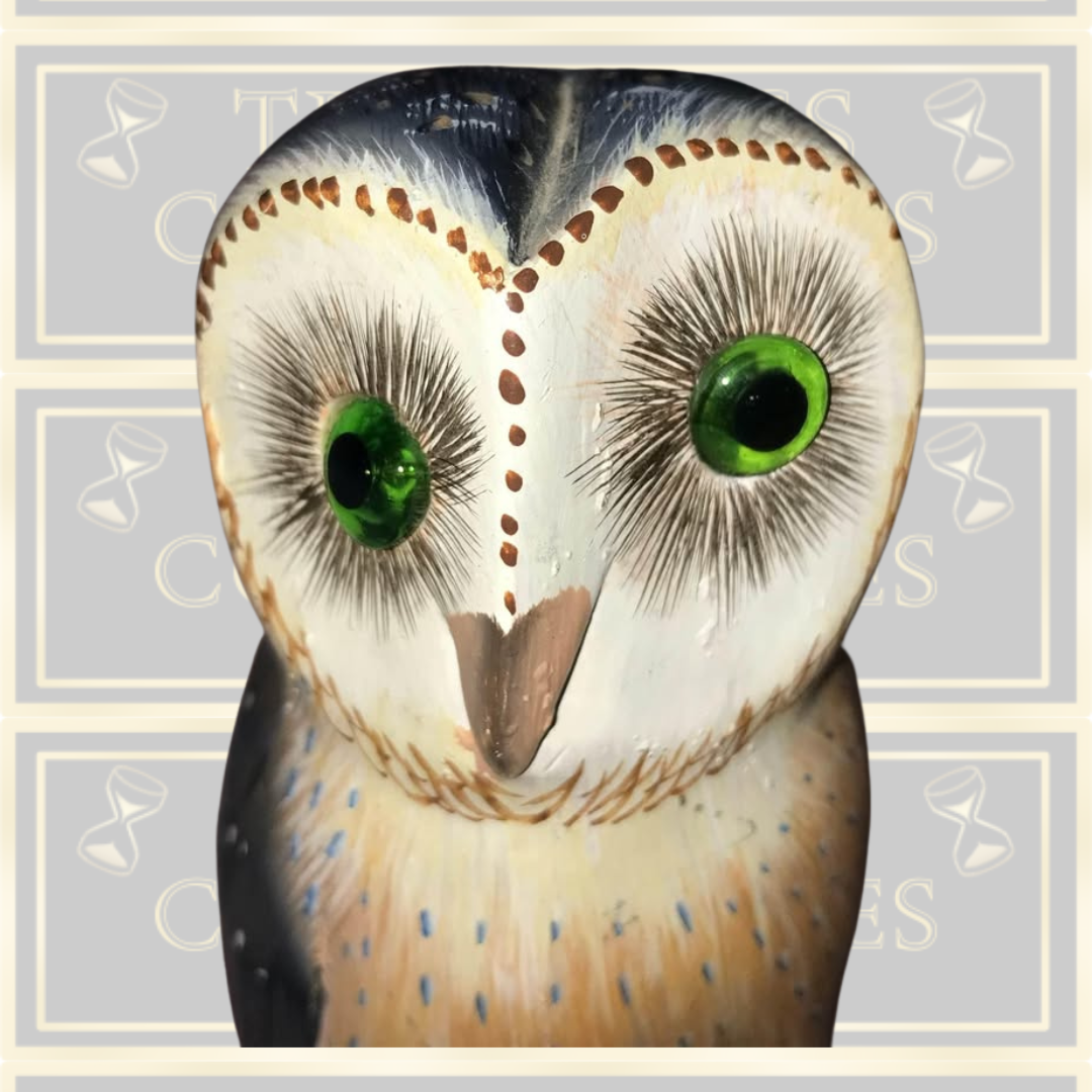 Vintage Carved Owl