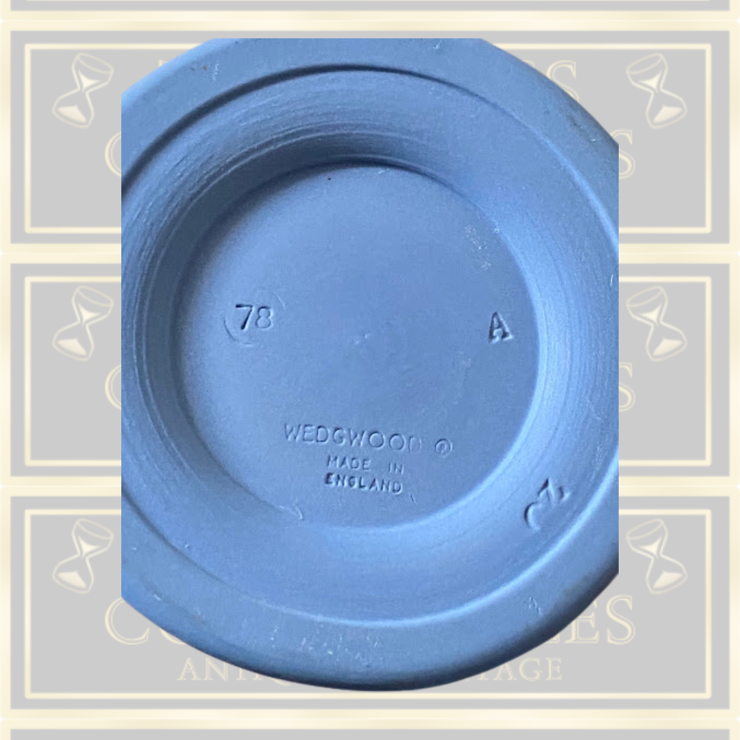 Wedgwood Blue Jasperware Small Vase