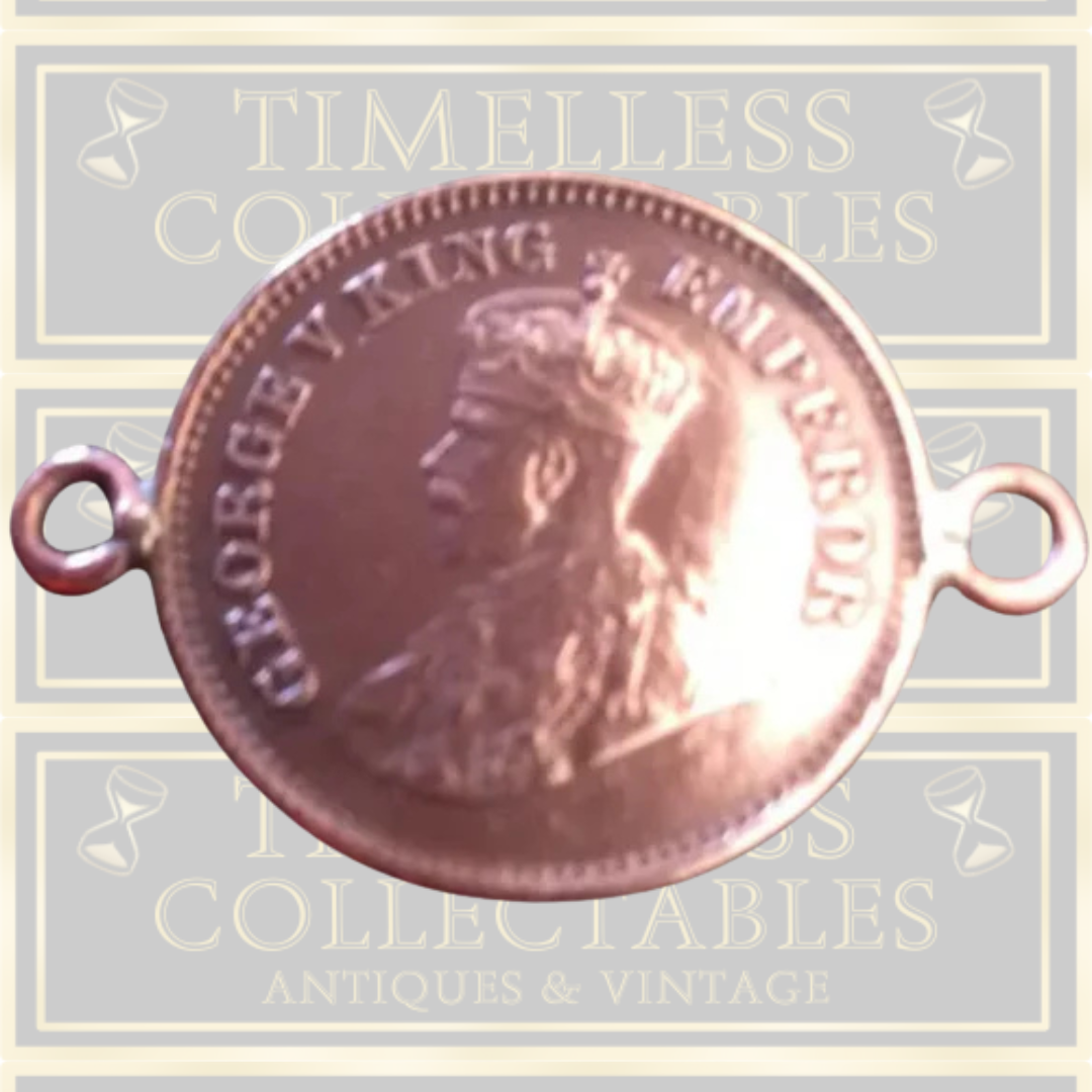 British Royal Vintage Coronation & Jubilee Medals With Ribbons Geo V