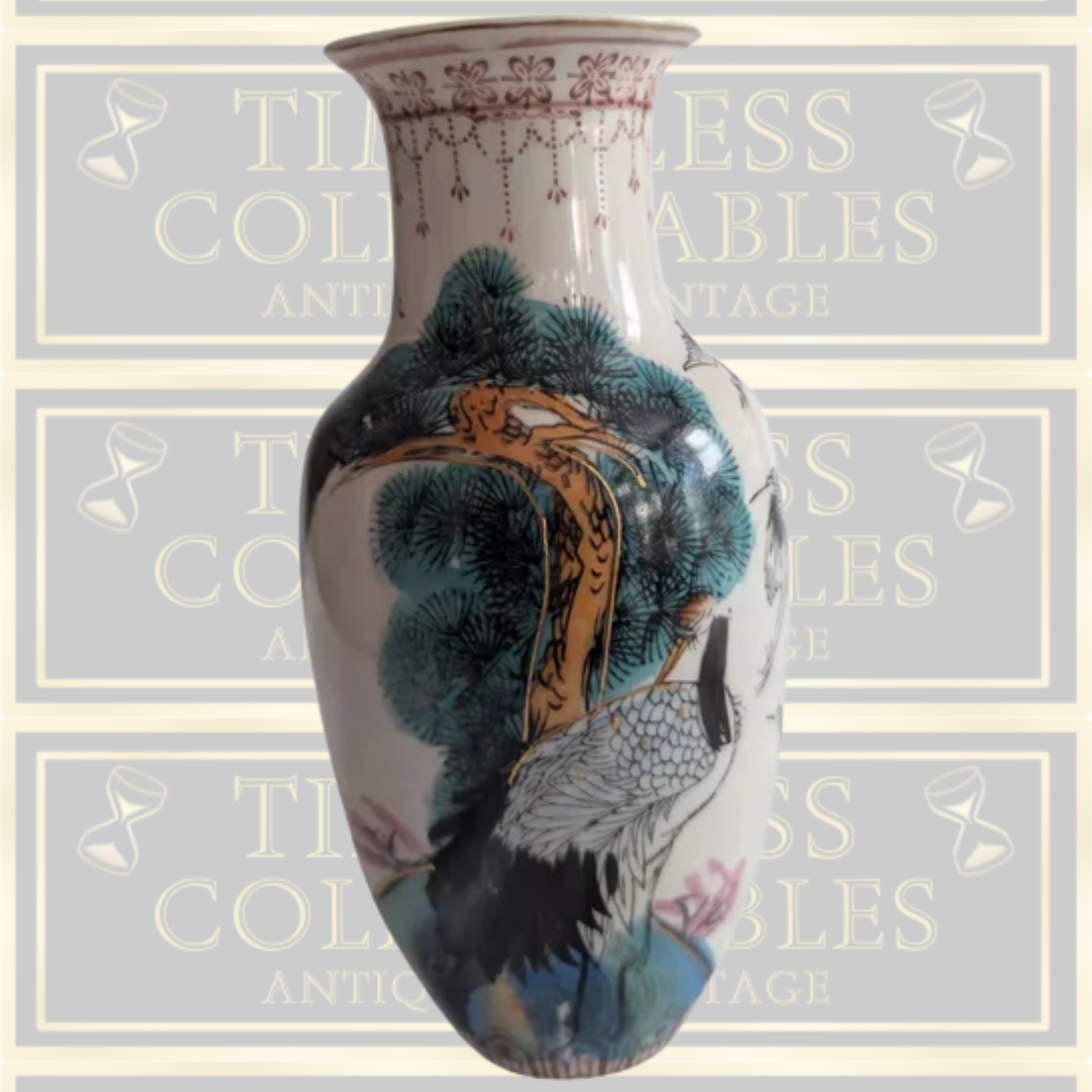 Vintage Chinese Porcelain Vase,