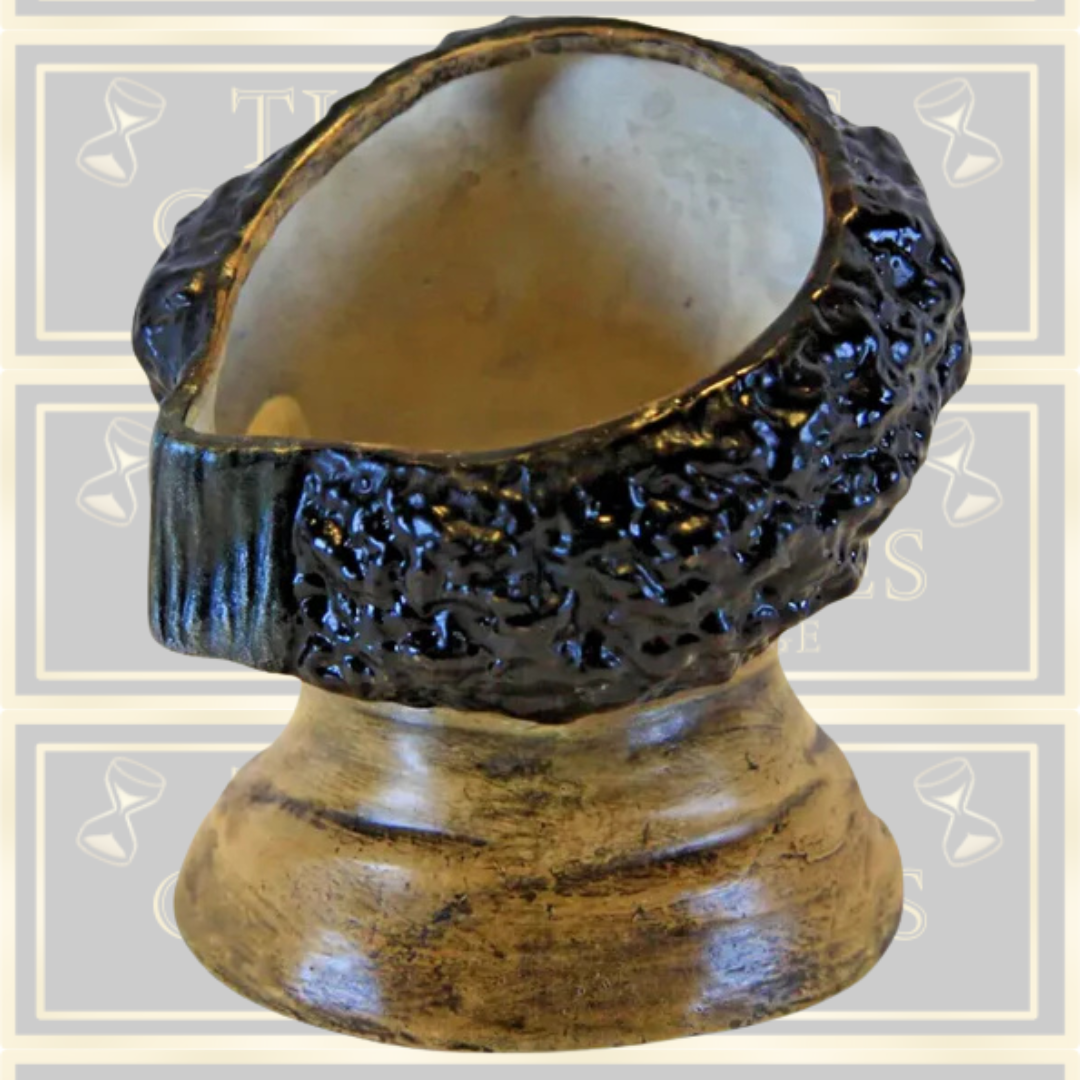 Antique Austrian Pottery Tobacco Jar