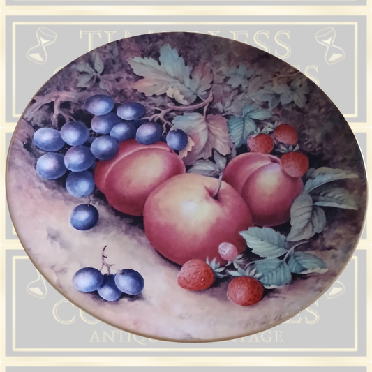Vintage Royal Worcester, Fallen Fruit Decorative Plate