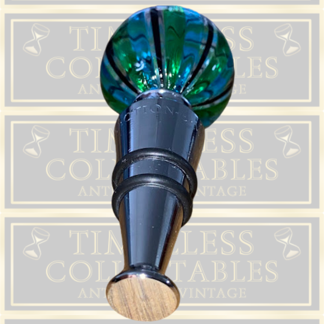 Vintage Authentic Murano Glass Wine Stopper