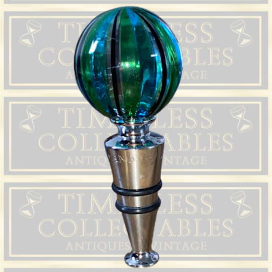Vintage Authentic Murano Glass Wine Stopper
