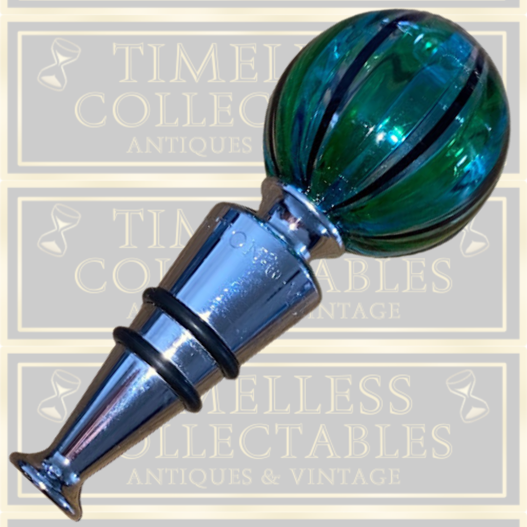 Vintage Authentic Murano Glass Wine Stopper
