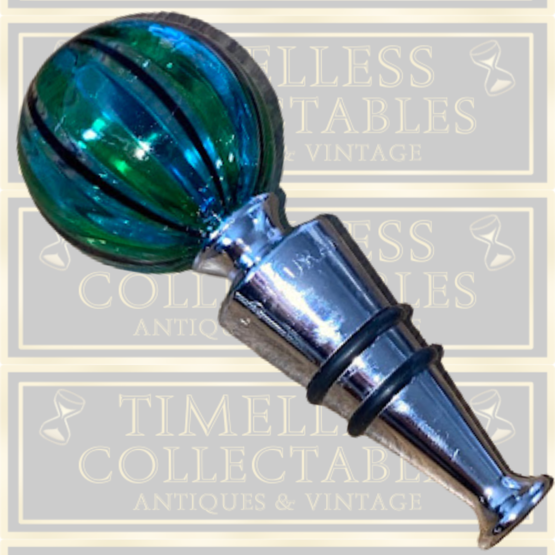 Vintage Authentic Murano Glass Wine Stopper
