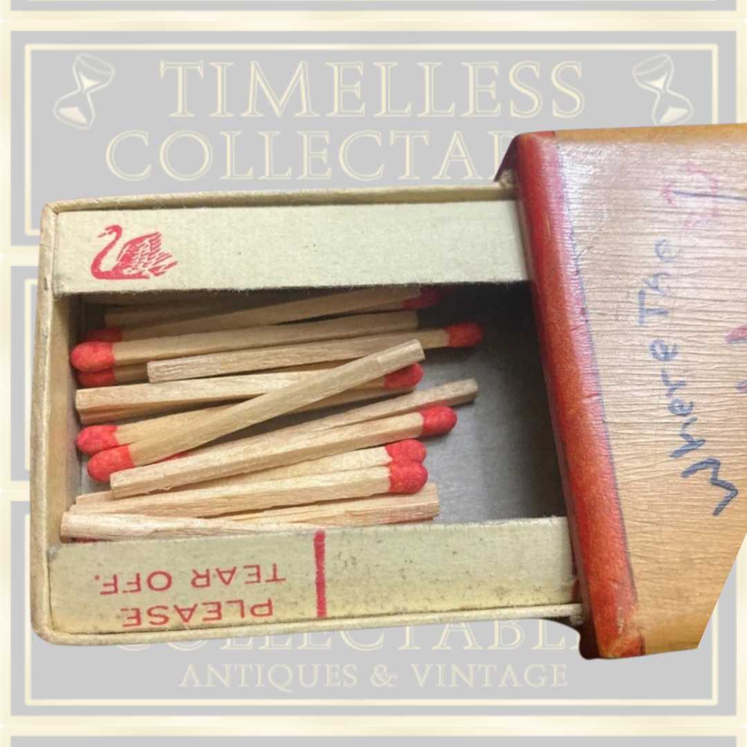 Vintage Arts and Crafts Match Box