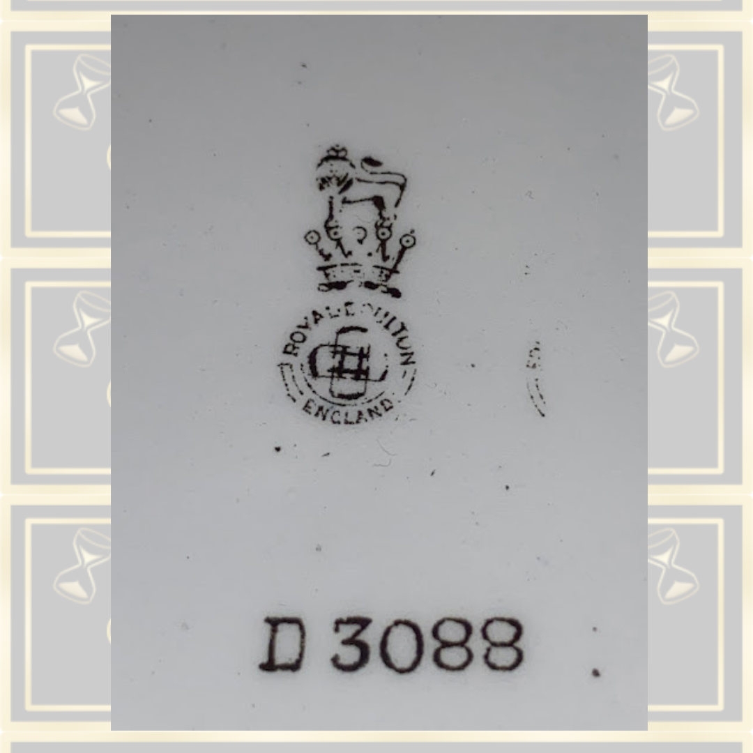 Antique Pair Royal Doulton Plates