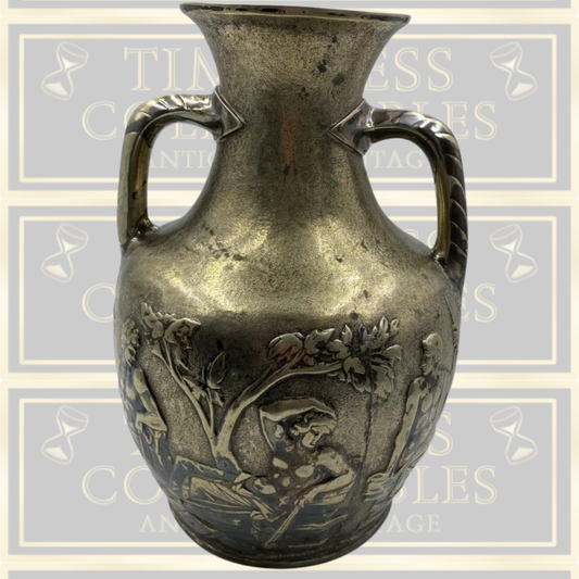 Vintage Two Handled Decorative Vase
