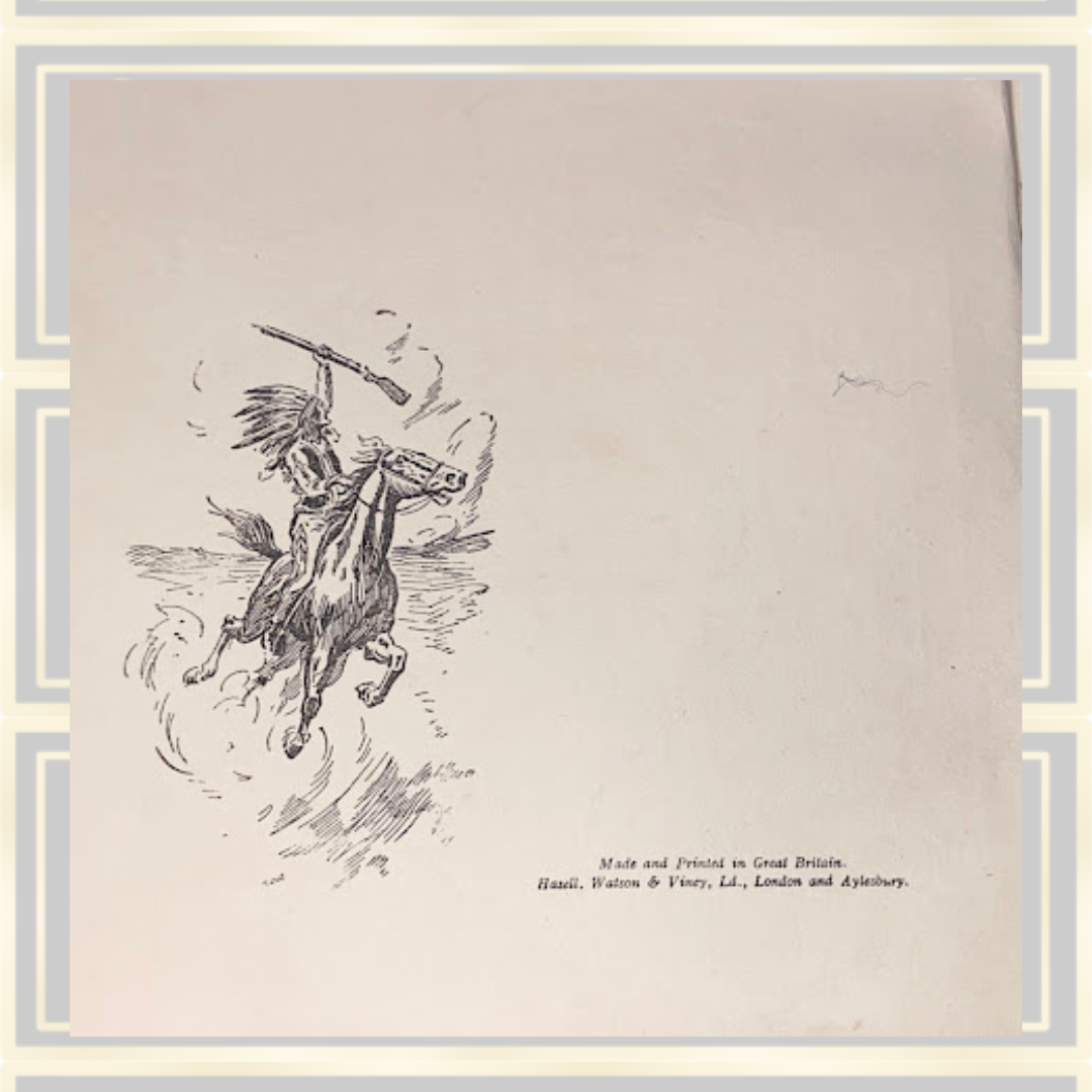 Antique first edition Big Adventures With Buffalo Bill
