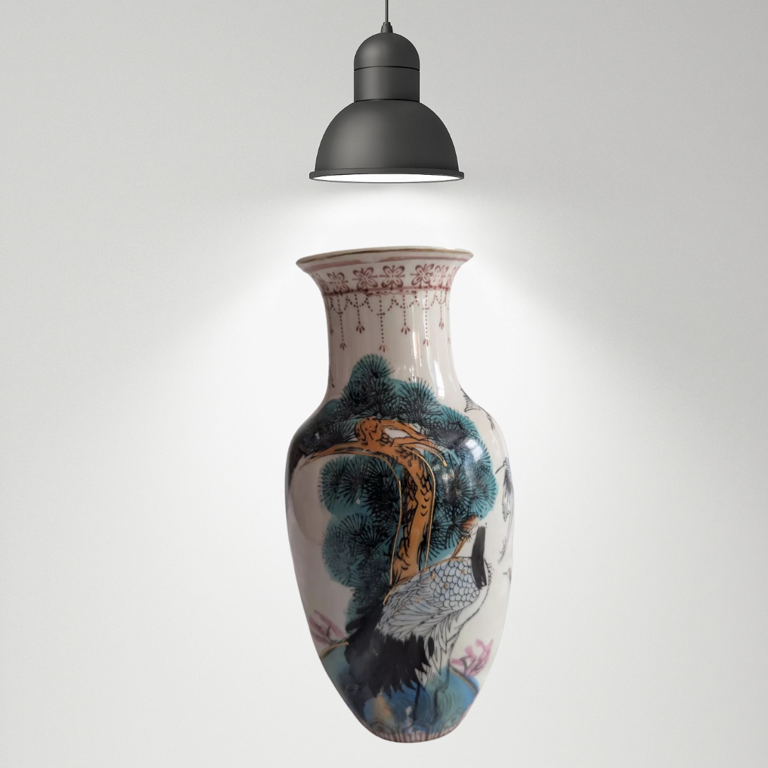 Vintage Chinese Porcelain Vase,