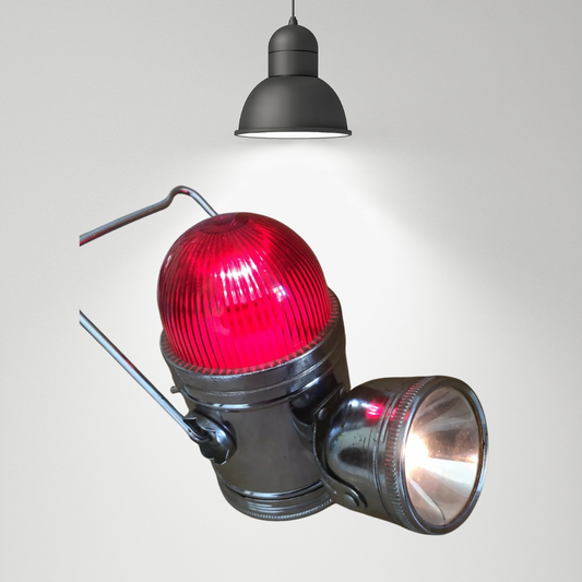Vintage PIFCO Empire Dome Motorist Torch Light Lamp