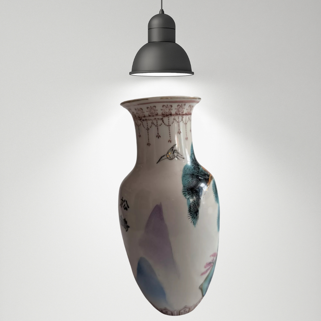 Vintage Chinese Porcelain Vase,