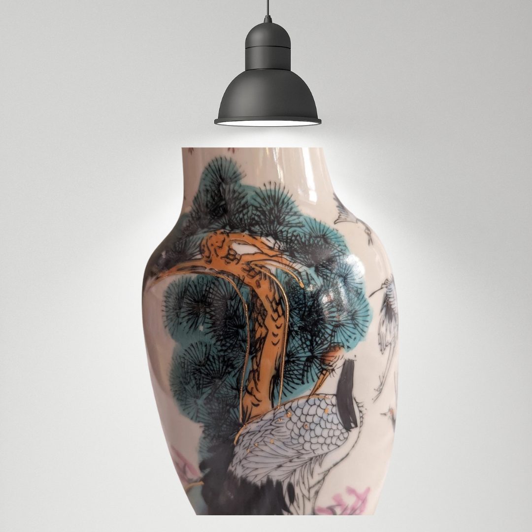 Vintage Chinese Porcelain Vase,