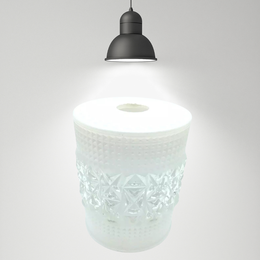 Vintage Frosted Glass design Celling Shade