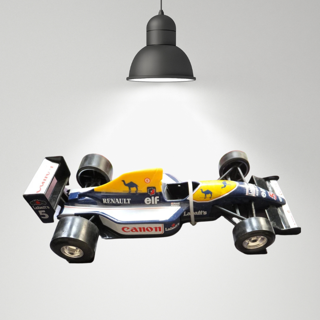 F1 Vintage Nigel Mansell Celebration Pack with Die Cast 1/24 Williams FW14 Car + vhs Video