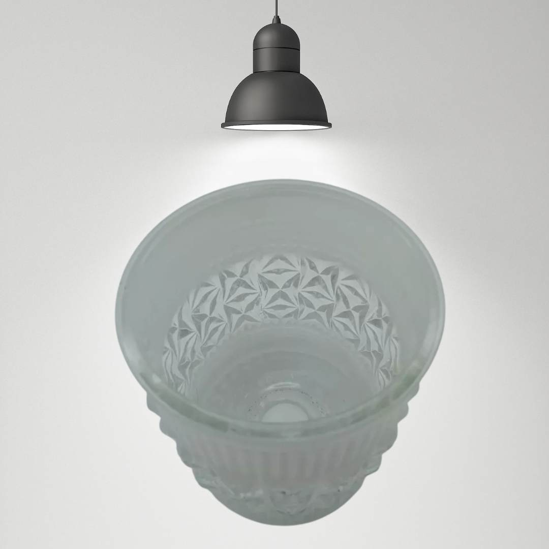 Vintage Frosted Glass design Celling Shade