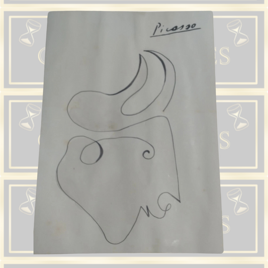 Pablo Picasso, Watercolor Painting,