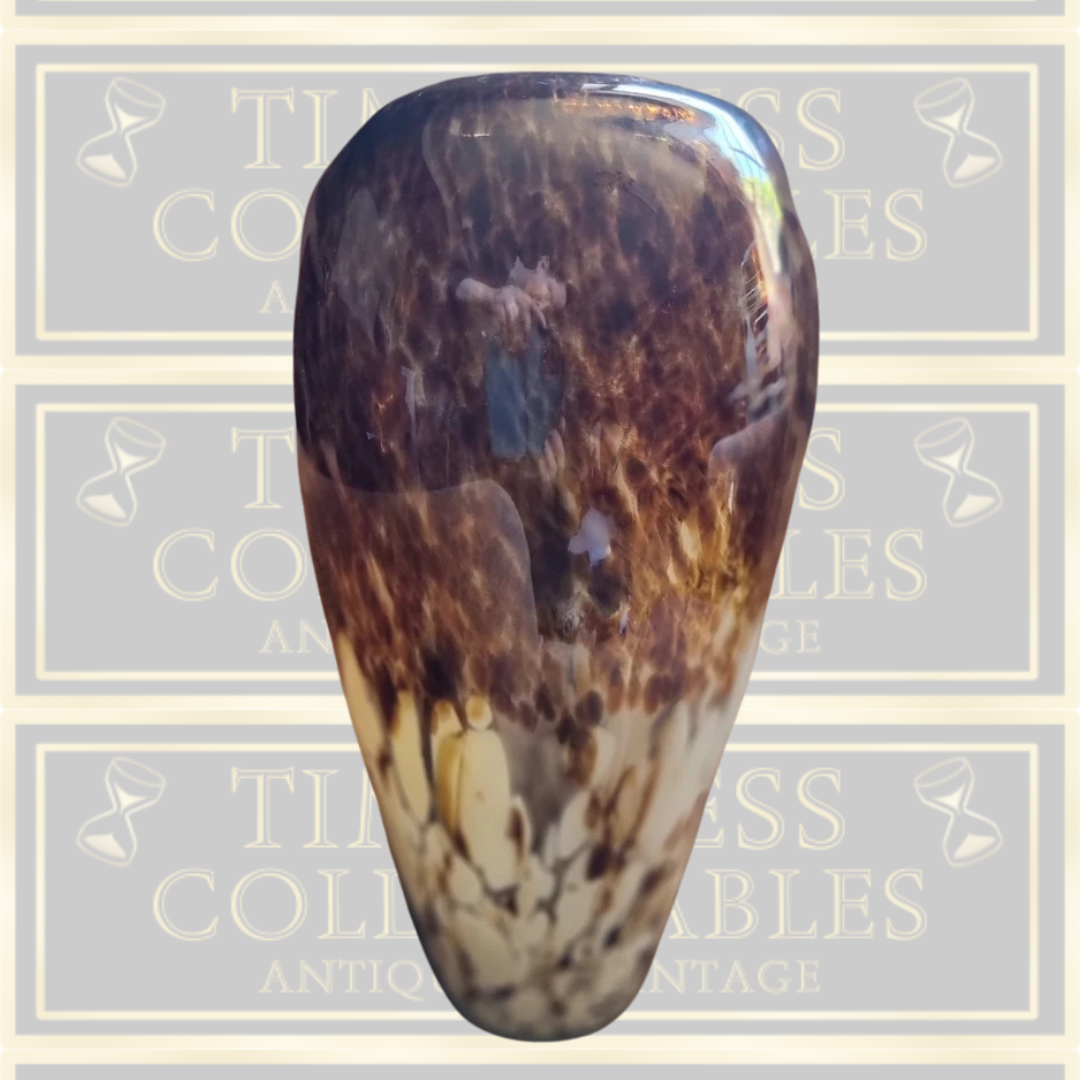 Large Hand Blown Vintage Vase