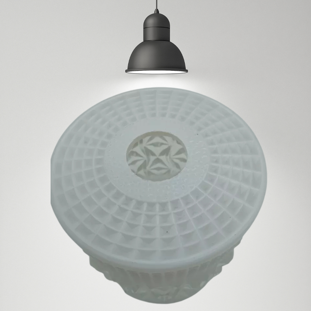 Vintage Frosted Glass design Celling Shade