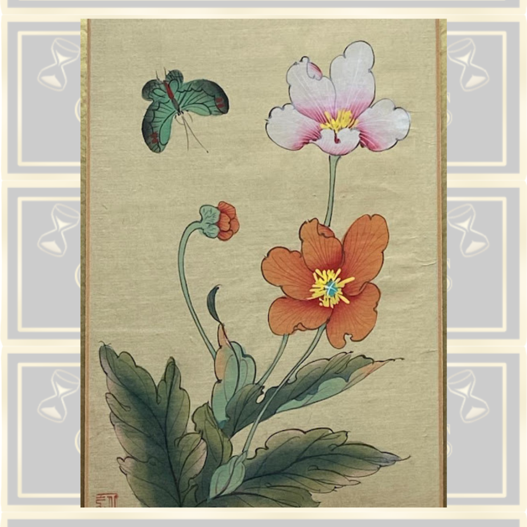 Pair Framed Chinese Antique Paintings