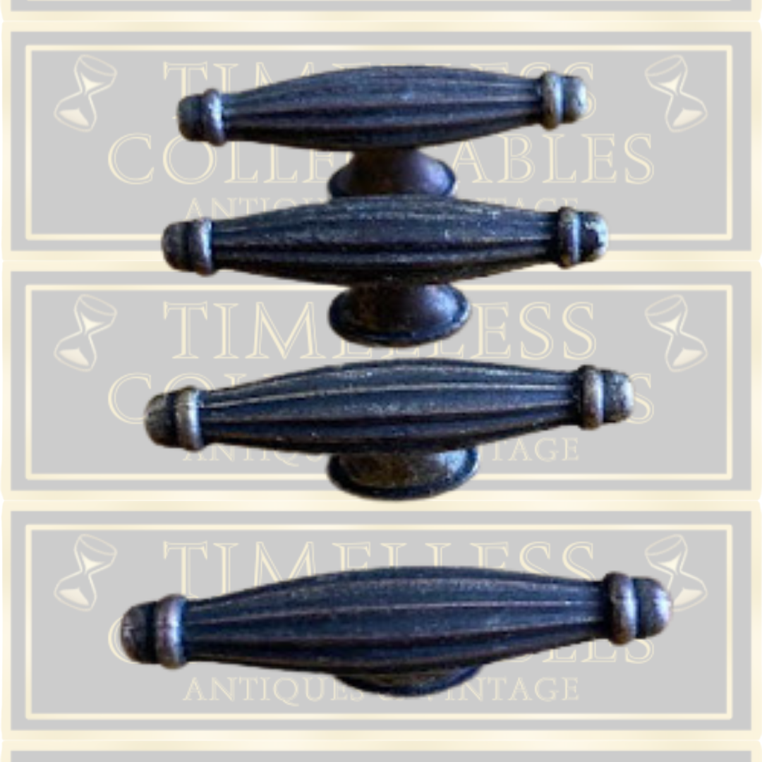 Antique Cabinet Knob Drawer Pull Handles Dark Antique Bronze Pewter
