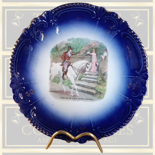 Antique 19th Century 'Vienna' Plate