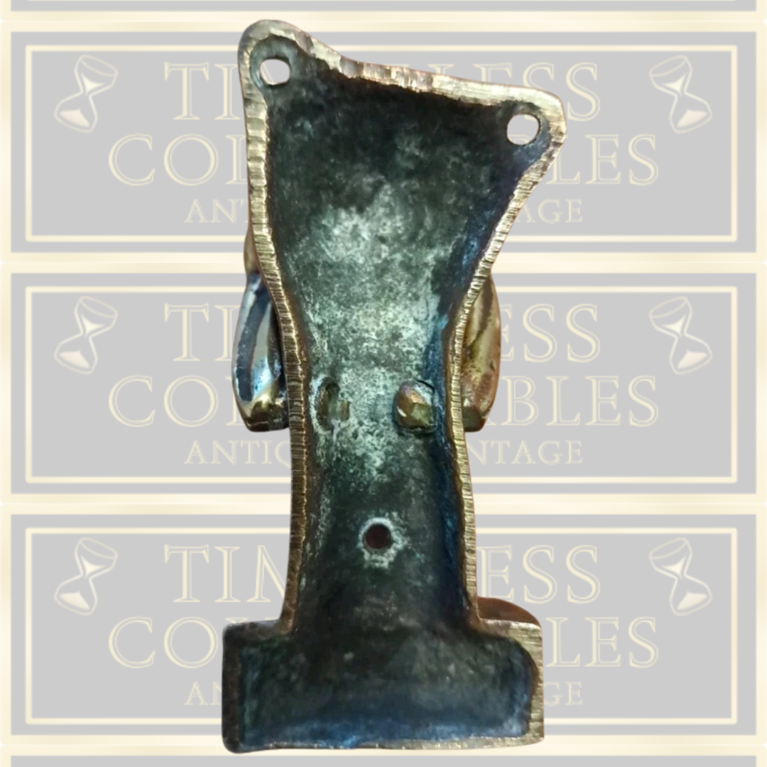 Vintage Unusual Cheshire Cat Door Knocker