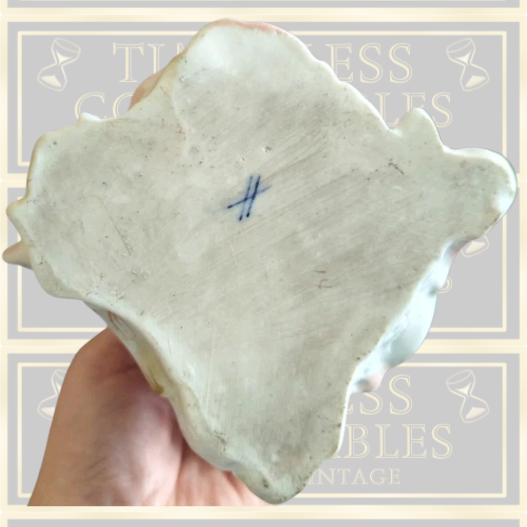 Antique Meissen Porcelain Thermometer