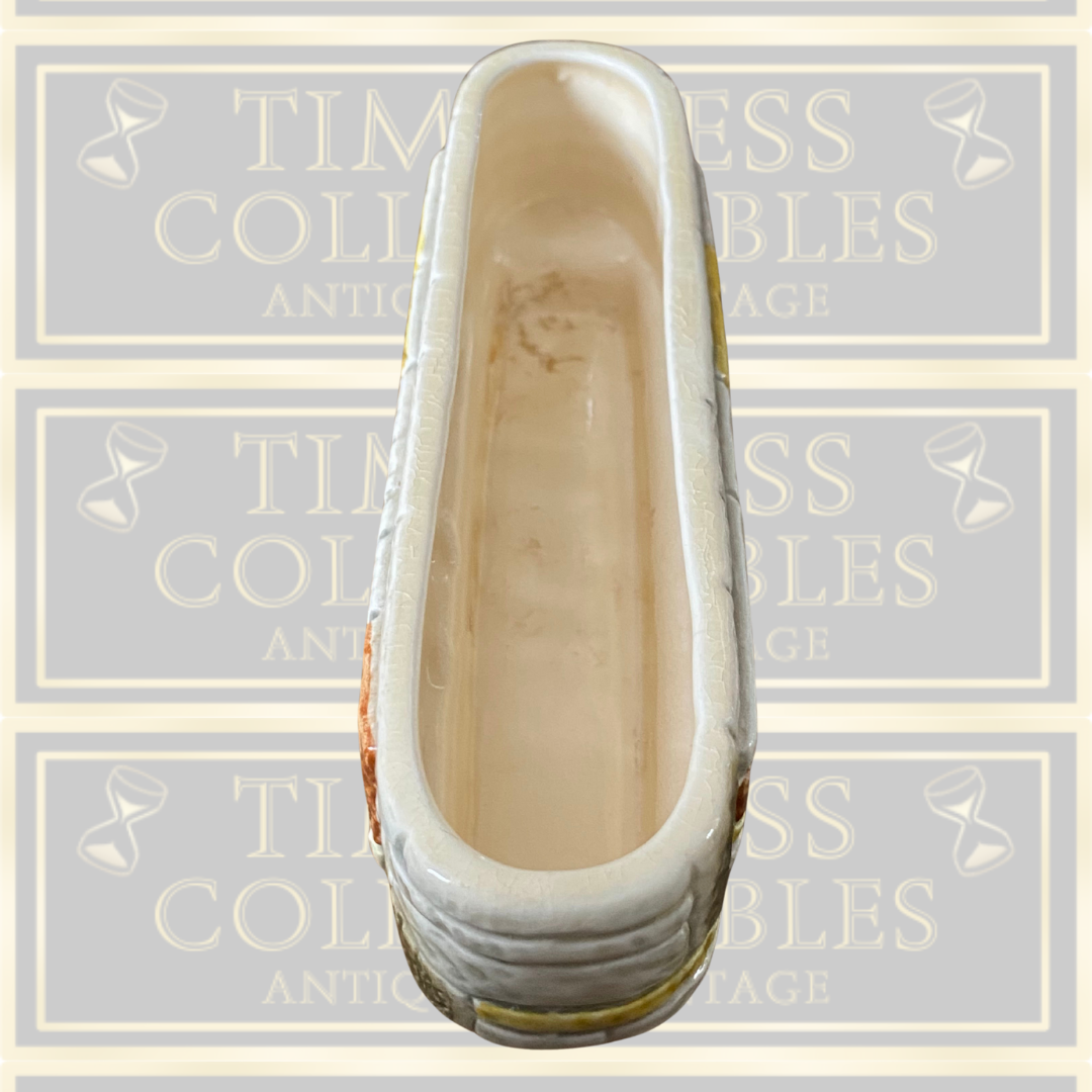 Vintage Sylvac Brickwork Design Posy Vase