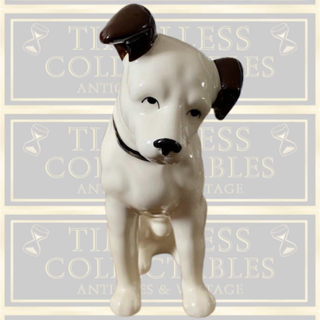 Vintage RCA VICTOR HIS MASTERS VOICE NIPPER Ceramic Dog