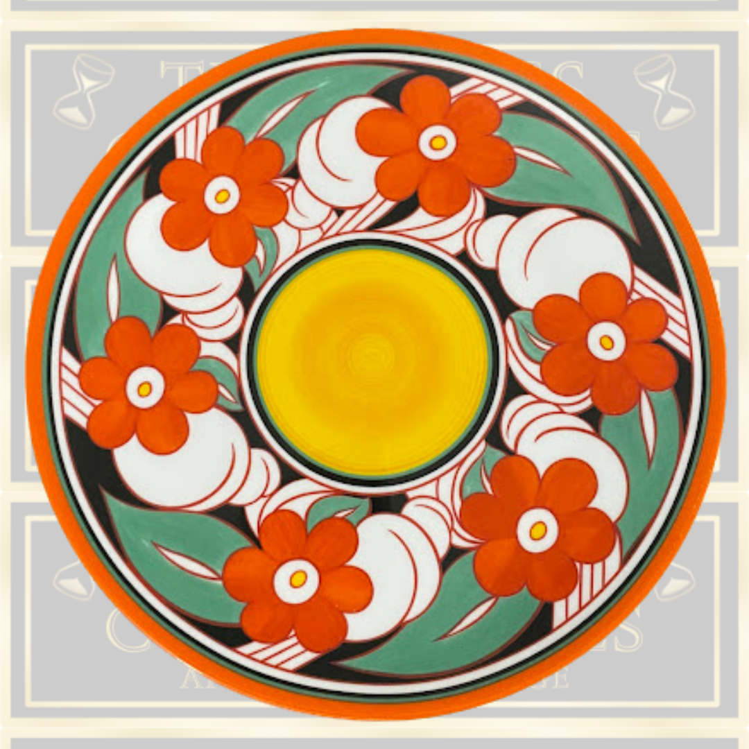 Clarice Cliff "A Zest for Colour" Collection Plate