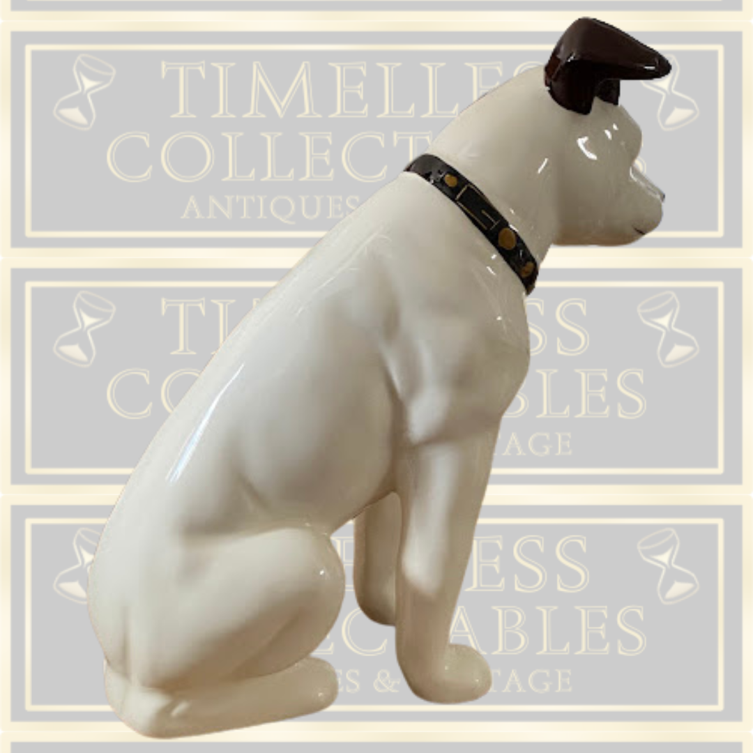 Vintage RCA VICTOR HIS MASTERS VOICE NIPPER Ceramic Dog