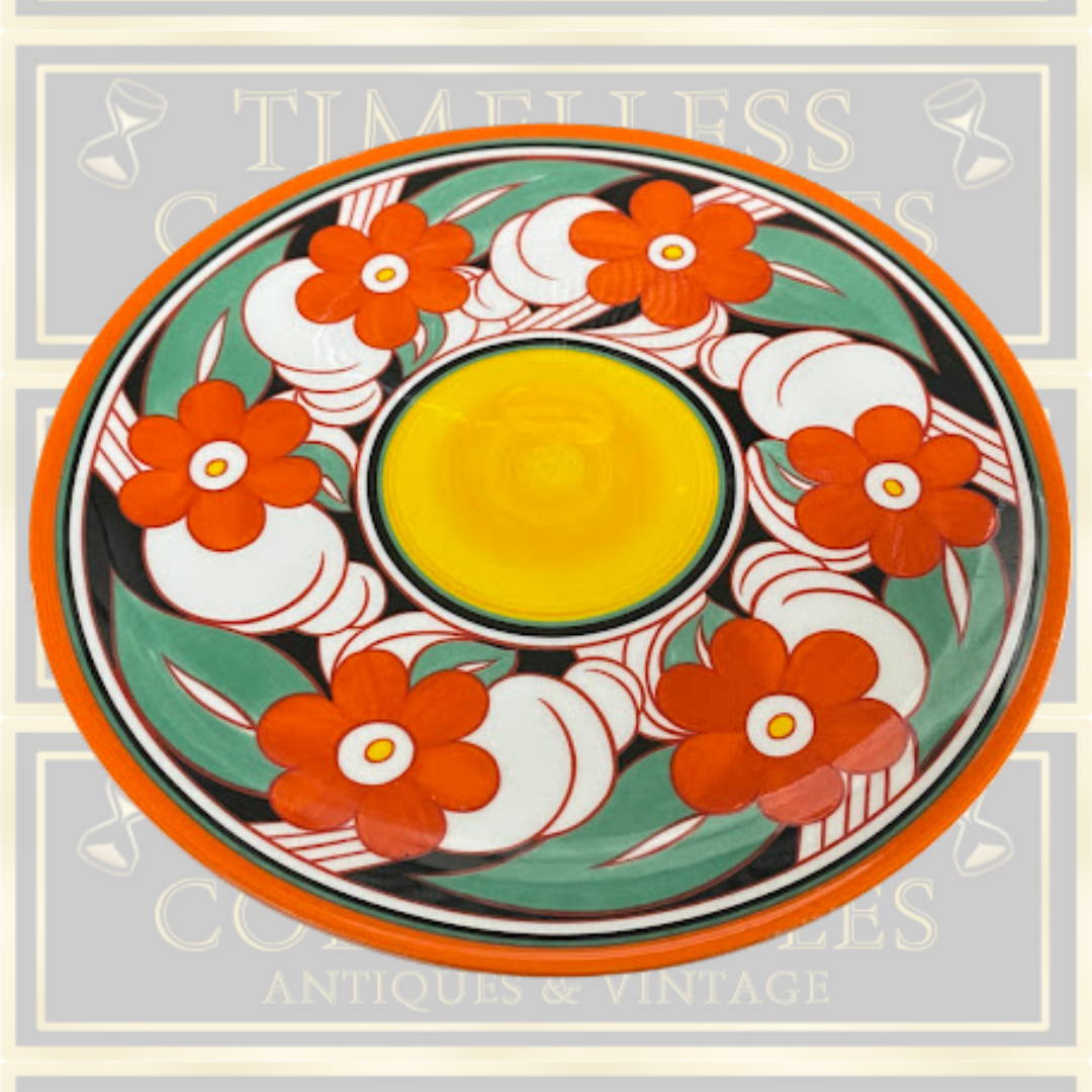 Clarice Cliff "A Zest for Colour" Collection Plate