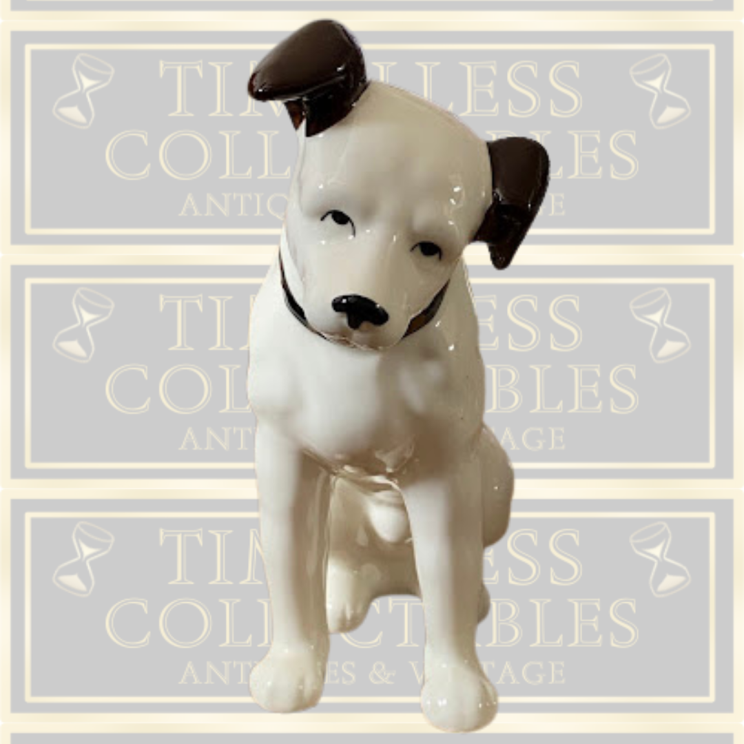 Vintage RCA VICTOR HIS MASTERS VOICE NIPPER Ceramic Dog