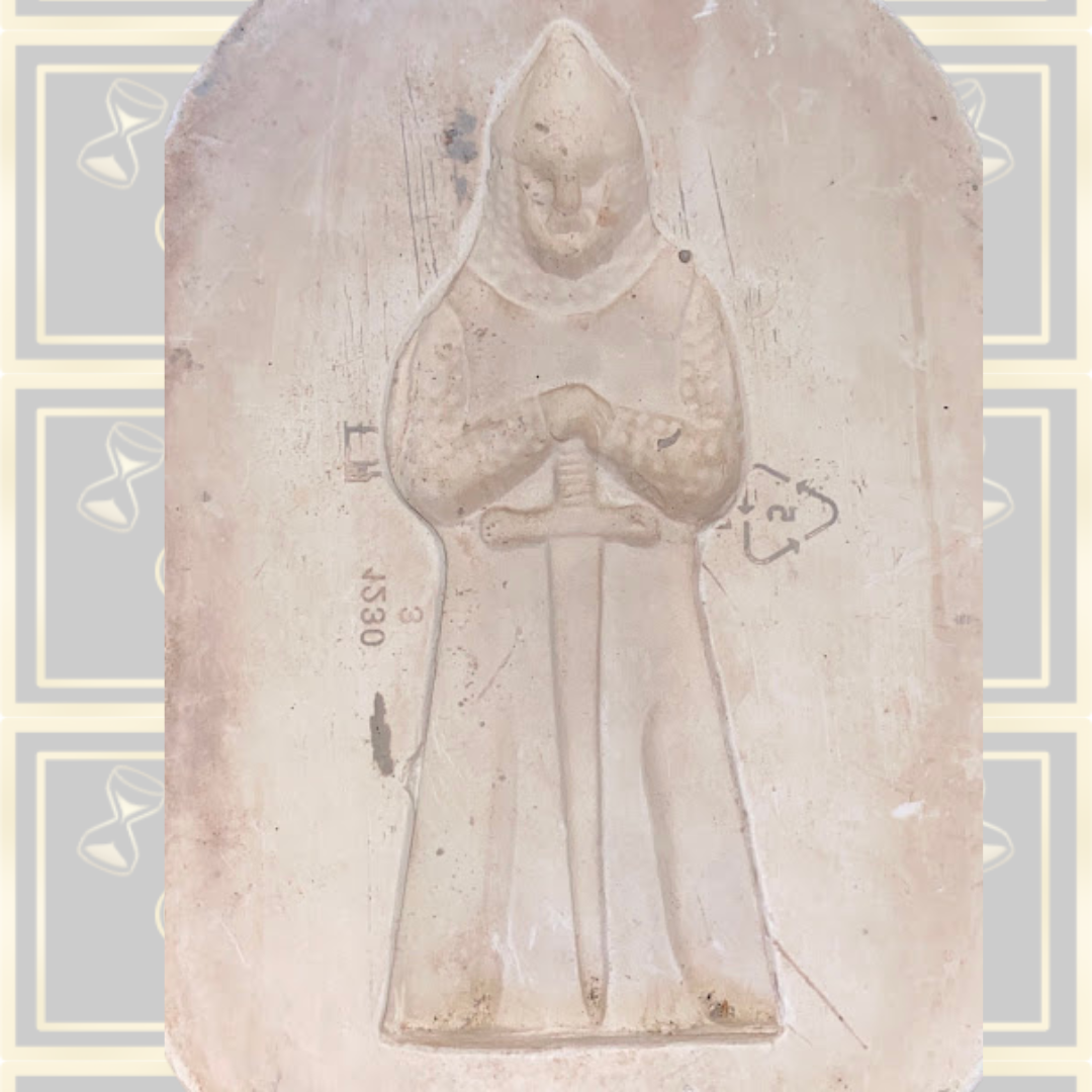 Vintage Knight Plaster Slip Casting Mold