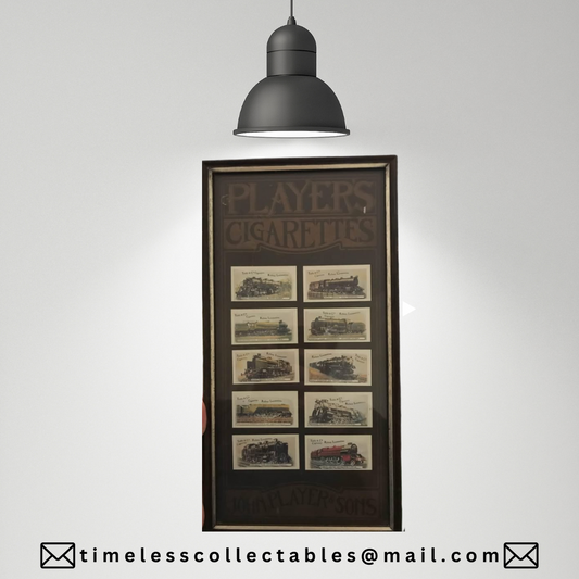 Vintage John Players Cigarettes Train Card Collection