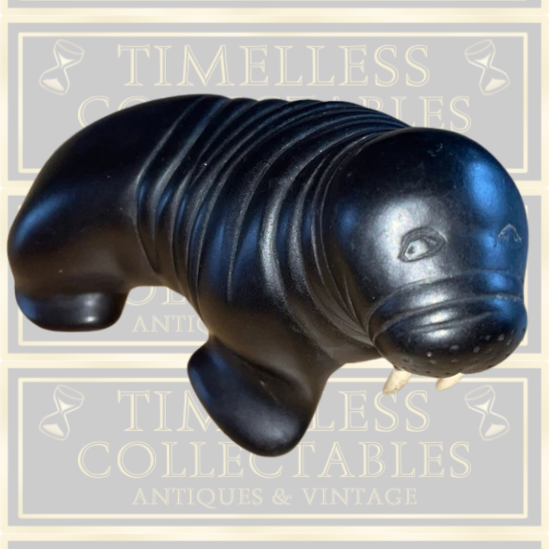 Vintage Boma Canada Hand Carved Sea-lion Figurine