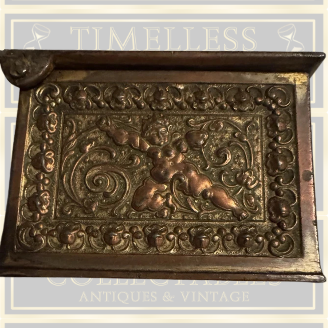 Antique Decorative Bronze Relief Design Putti (Cherubs)