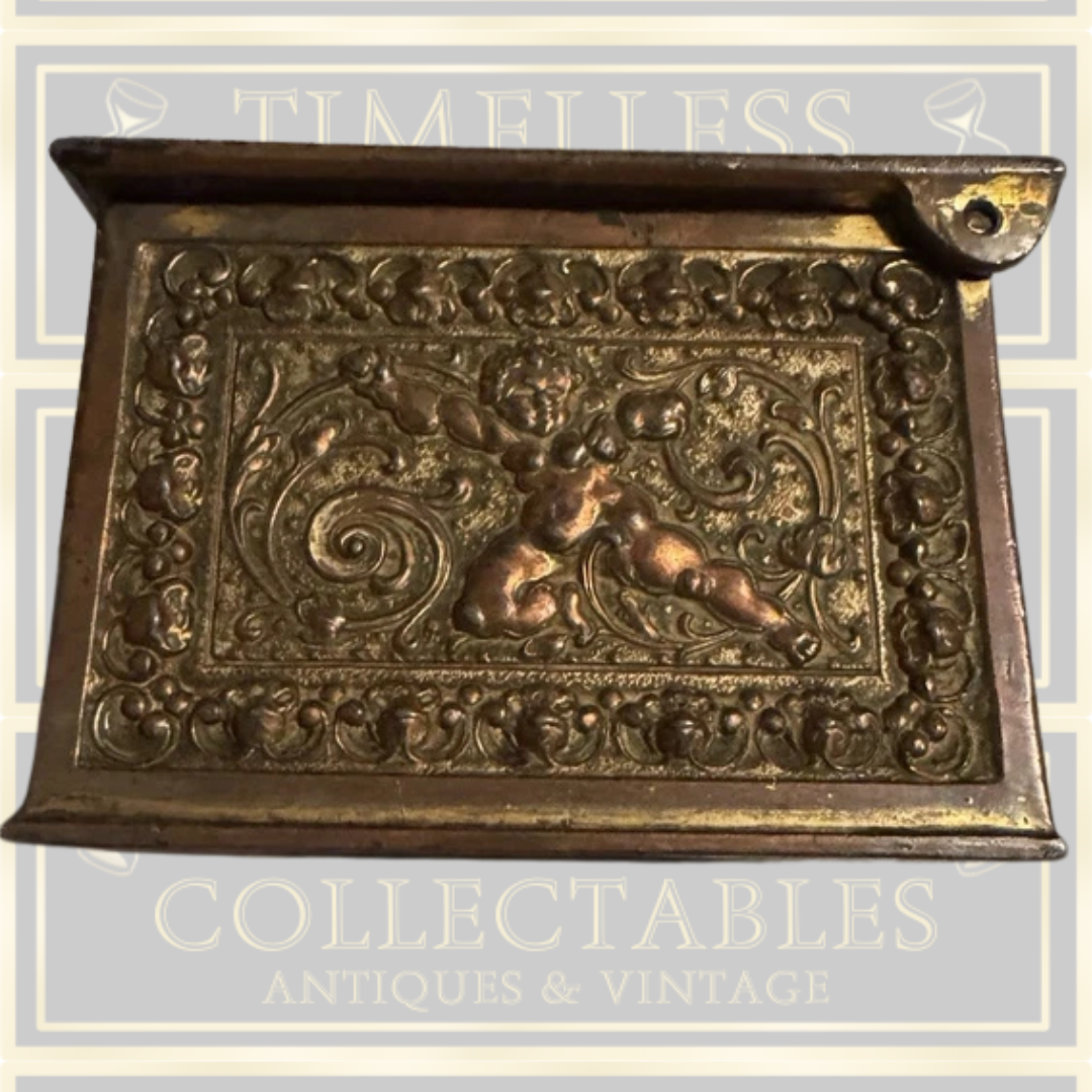 Antique Decorative Bronze Relief Design Putti (Cherubs)