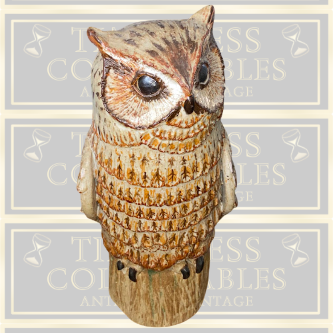 Vintage Studio Pottery Tawny Owl